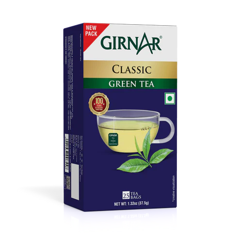 Girnar  -  Pure Green Tea  Box of 25 tb