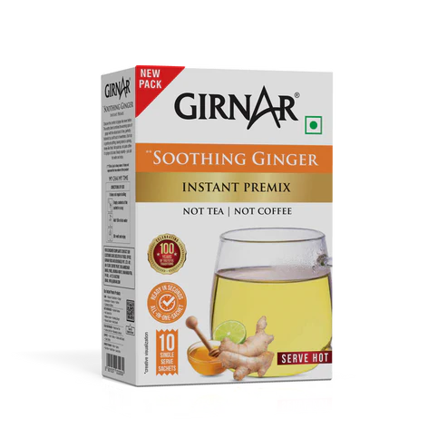 Girnar  - Premixed - Soothing Ginger - 150g - Box of 10 [ BUY 1 Get 1 Free]