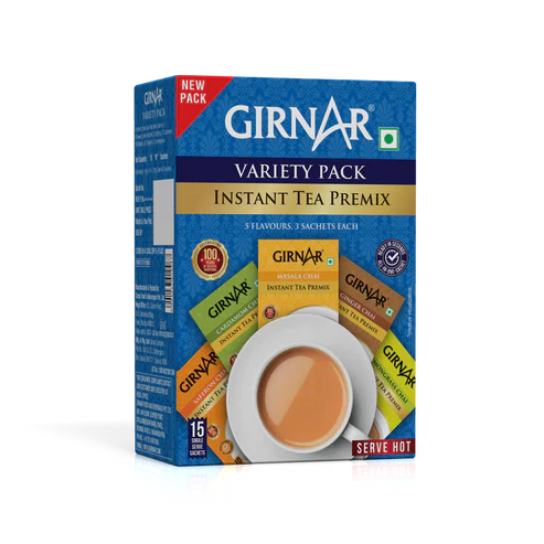 Girnar  - Premixed - Variety Pack - Sw 210g - Box of 15