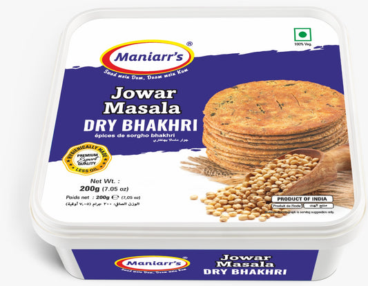 Maniarrs - Wheat Crisps - Bhakri - Jowar Masala