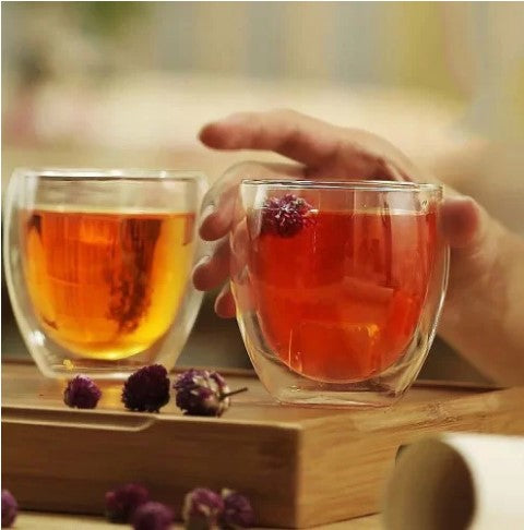 Glass - Fancy Chai Glass Apple Shape - 250ml & 300ml