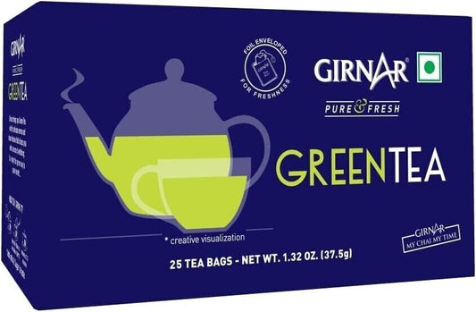Girnar  -  Pure Green Tea  Box of 25 tb