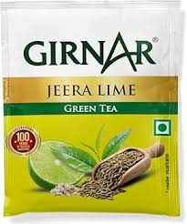 Girnar  - Green Tea - Jeera (Cumin) Lime  Green Tea - Box of 10