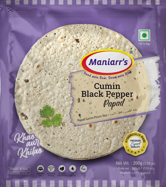 MANIARRS Papads Jeera Mari
