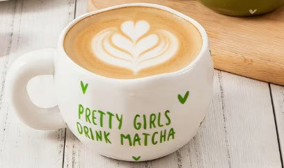 Glass - Fancy Ceramic Matcha Bowl Heart Shape