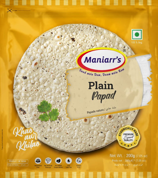 MANIARRS Papads Plain