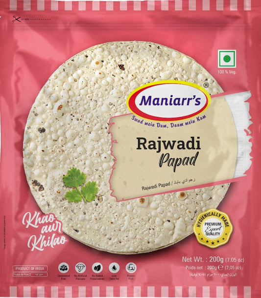 MANIARRS Papads Rajwadi Badshahi