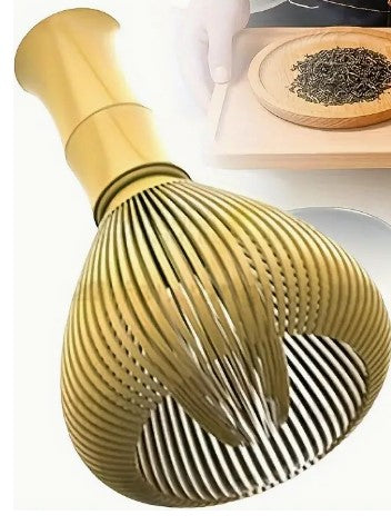 Matcha Plastic Whisk Yellow Color