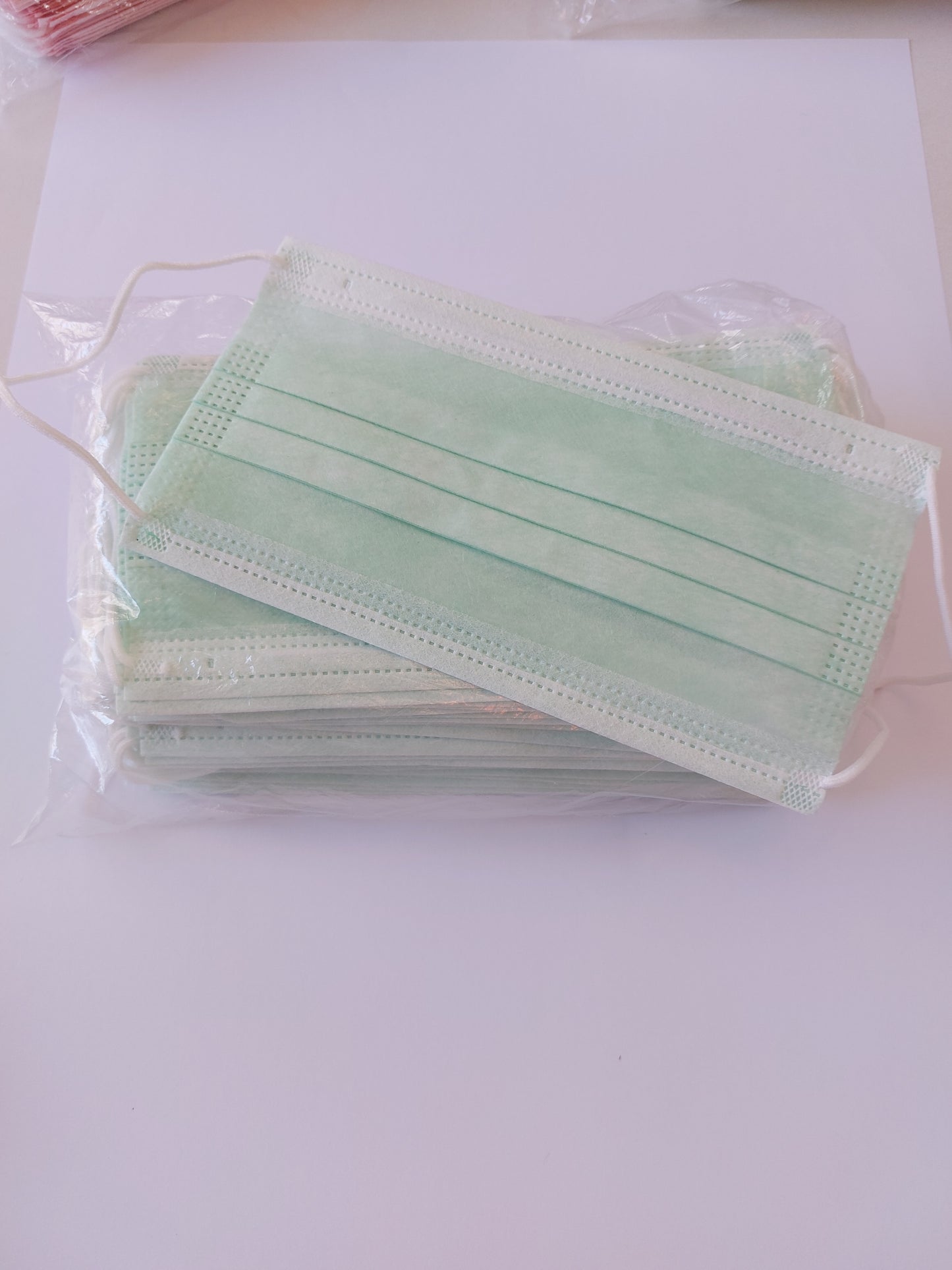 3ply Disposable Mask Colors  - 50 Units in a Box - All same Color
