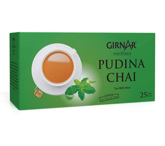 Girnar  - Black Tea - Pudina (Mint) - 25tb - Box of 25