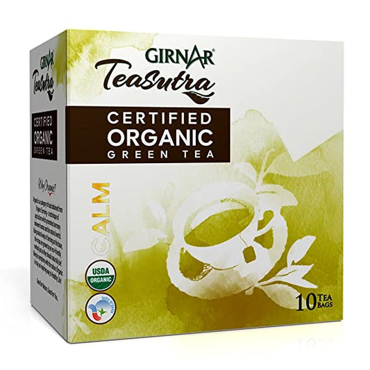 Girnar Green Tea Organic 12g - Box Of 10