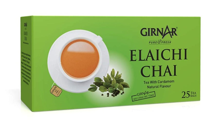 Girnar  - Black Tea - Cardamom - 25tb - Box of 25