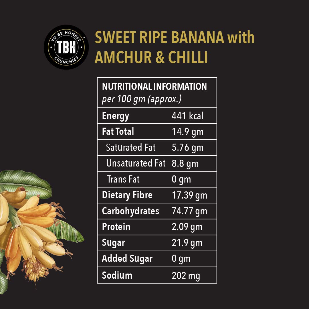 TBH - Sweet Ripe Banana with Amchur & Chili