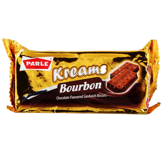 Parle - Biscuit - Bourbon Kreams - Chocolate 75g x 10