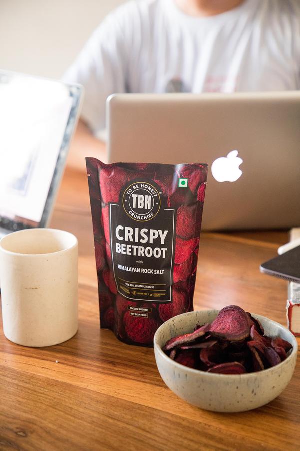 TBH - Crispy Beetroot with Himalayan Rock Salt