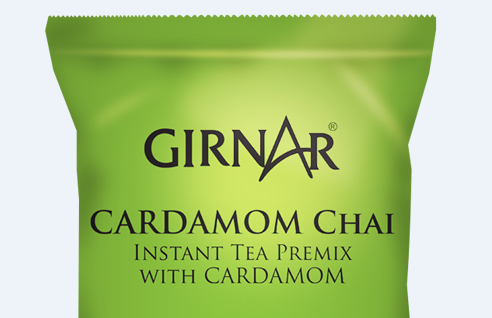 Girnar  - Premixed Bulk - 1kg Cardamom Chai -LowSugar  Kilo