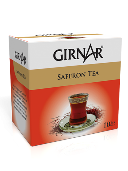 Girnar  - Black Tea - Saffron (10tb) - 10tb - Box of 10