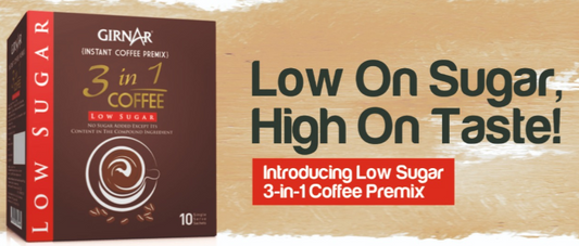 Girnar  - Premixed - Coffee 3 in 1 - LS 80g - Box of 10 !