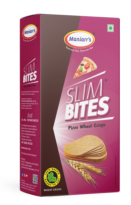 Maniarrs - Slim Bites - Pizza - 210gm