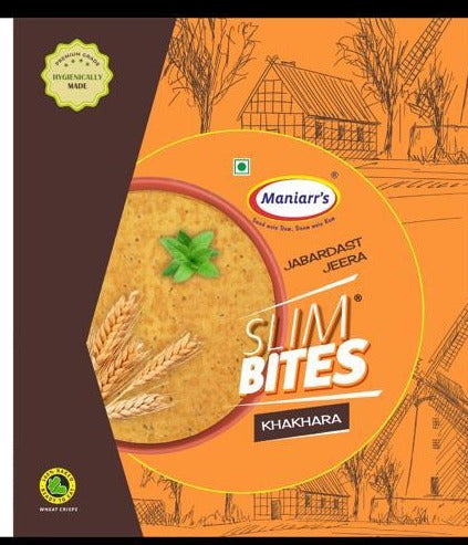 Maniarrs - Wheat Crisps - Khakhara - Jeera (Cumin)  200gm