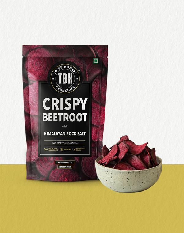 TBH - Crispy Beetroot with Himalayan Rock Salt