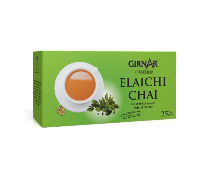 Girnar  - Black Tea - Cardamom - 25tb - Box of 25