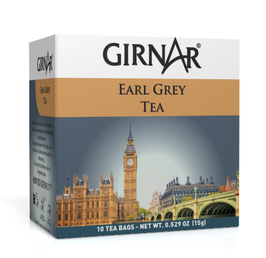 Girnar  - Black Tea - Earl Grey (10tb) - 10tb - Box of 10