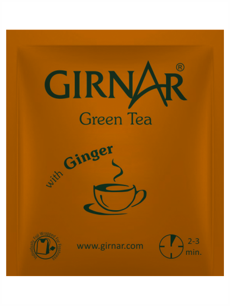 Girnar  - Green Tea - Ginger - 12g - Box of 10
