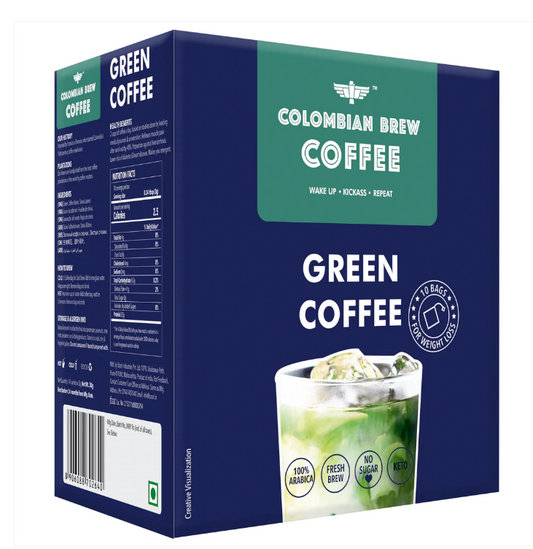 CB Green Coffee 10 Bags 30g