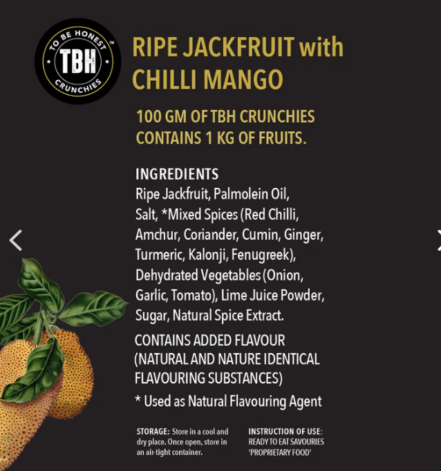 TBH - Ripe Jackfruit with Mango Chili