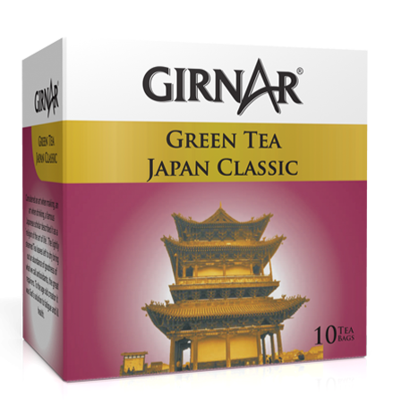Girnar  - Green Tea - Japan Classic - 12g - Box of 10