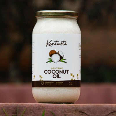 Organic Coconut Virgin Oil 700ml Glass Jar