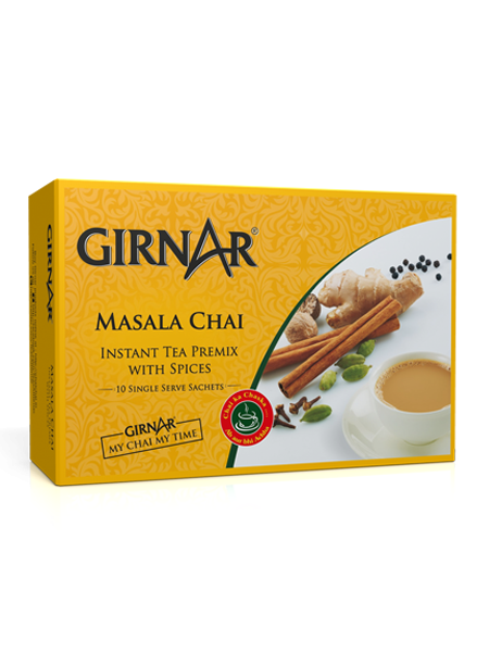Girnar  - Premixed - Masala Chai - SW 140g - Box of 10