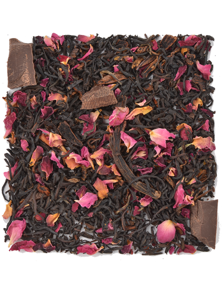 Crafted Tea - Menage A Trois (Rose Petal, Chocolate & Vanilla)  500gm
