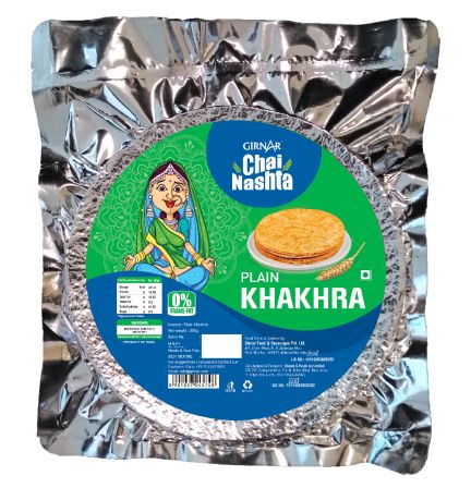 Girnar  - Snacks - Khakhra - Plain - 200gm