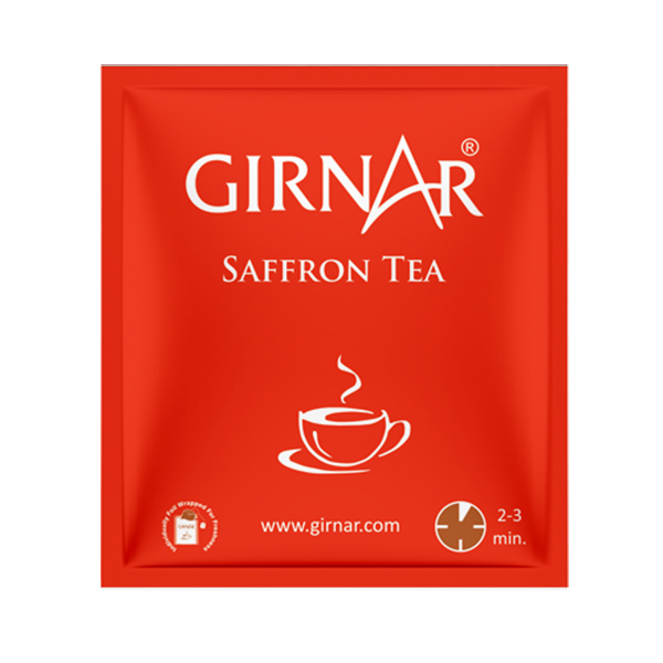 Girnar  - Black Tea - Saffron (10tb) - 10tb - Box of 10